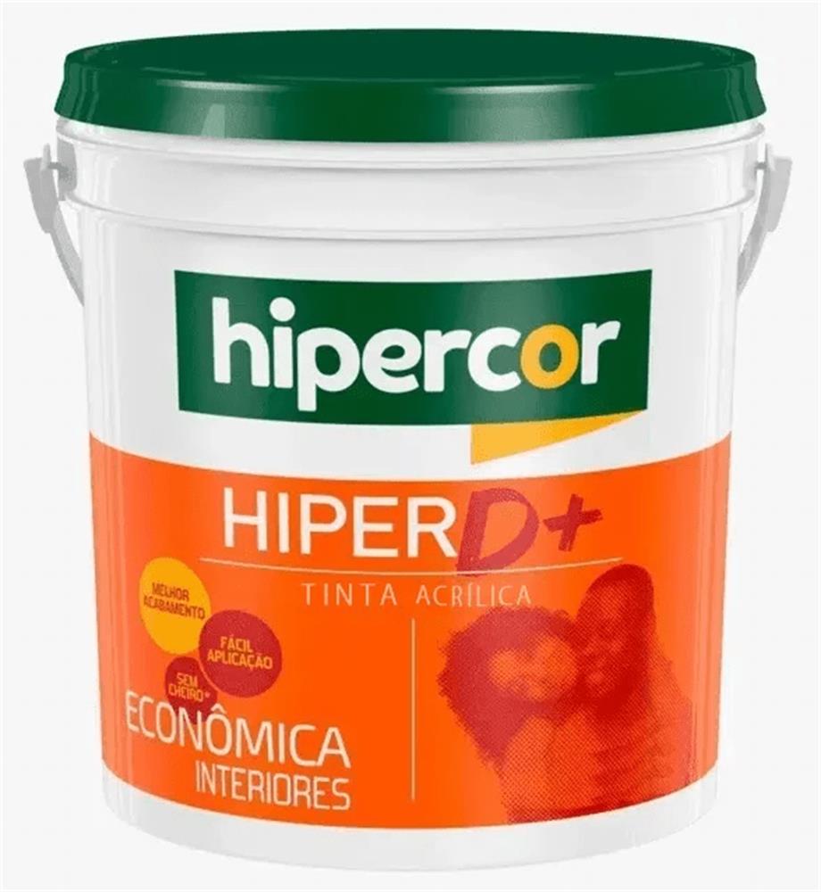 Tinta Hipercor Hiper D+ Econ. Branco Gelo 15l