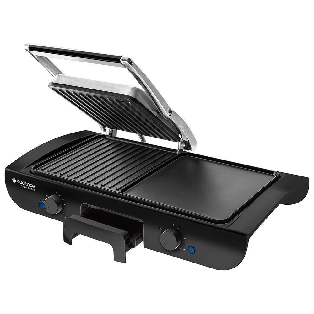 Grill Cadense Grl 500 220v Sapore 1500 Chapa Dupla