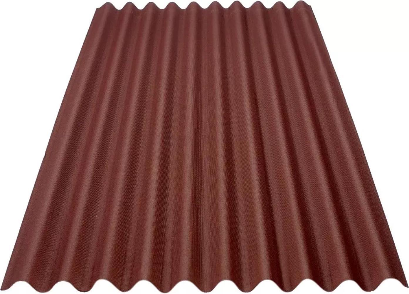 Imagem do produto Telha Onduline Stilo Vermelha 2,00 X 0,96 Cm