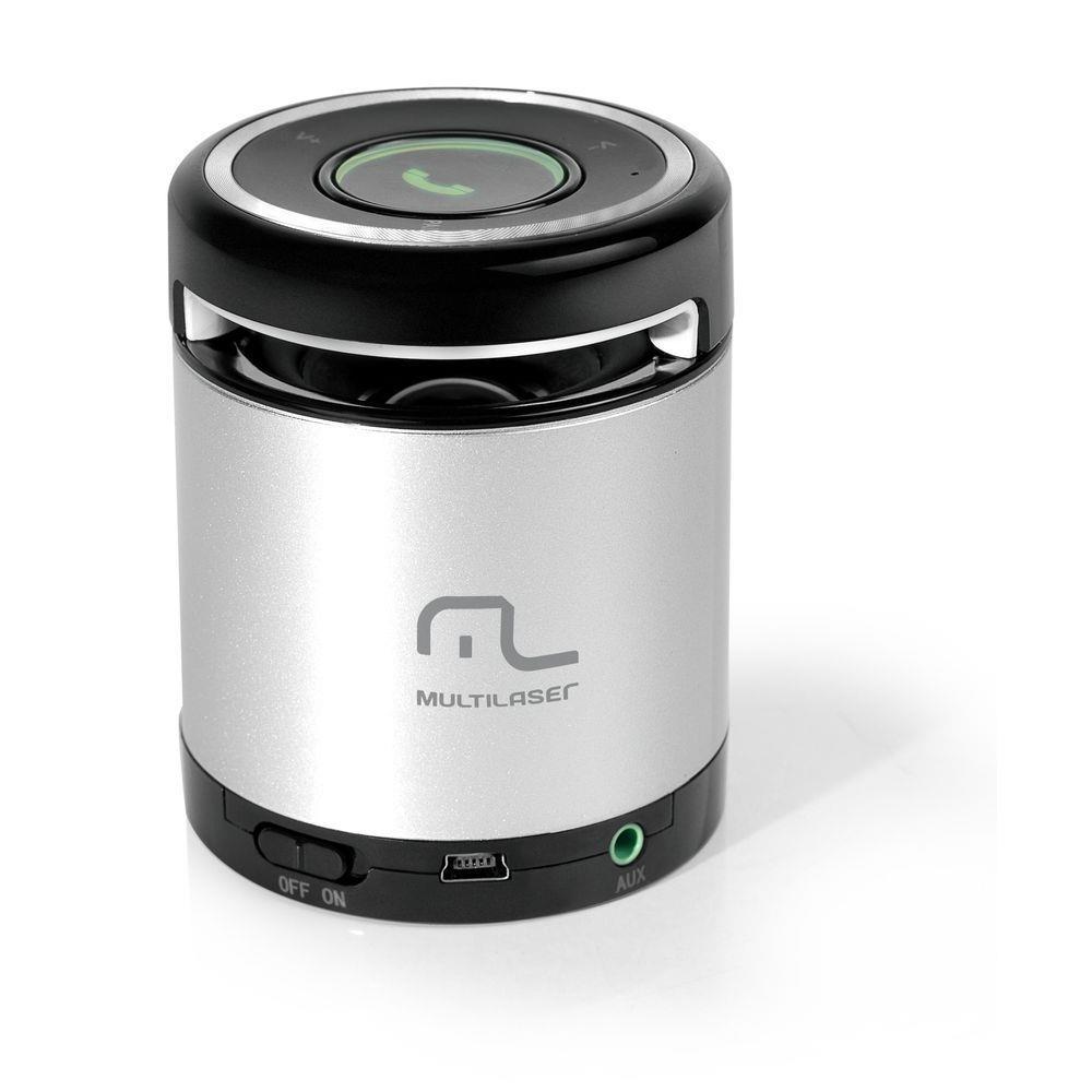 Caixa de Som Multilaser 10w Rms Aux.mini Bluetooth Sp155