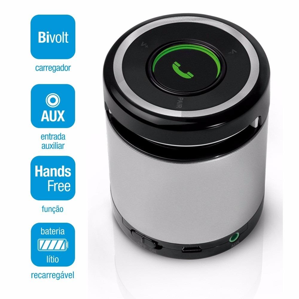 Imagem do produto Caixa de Som Multilaser 10w Rms Aux.mini Bluetooth Sp155