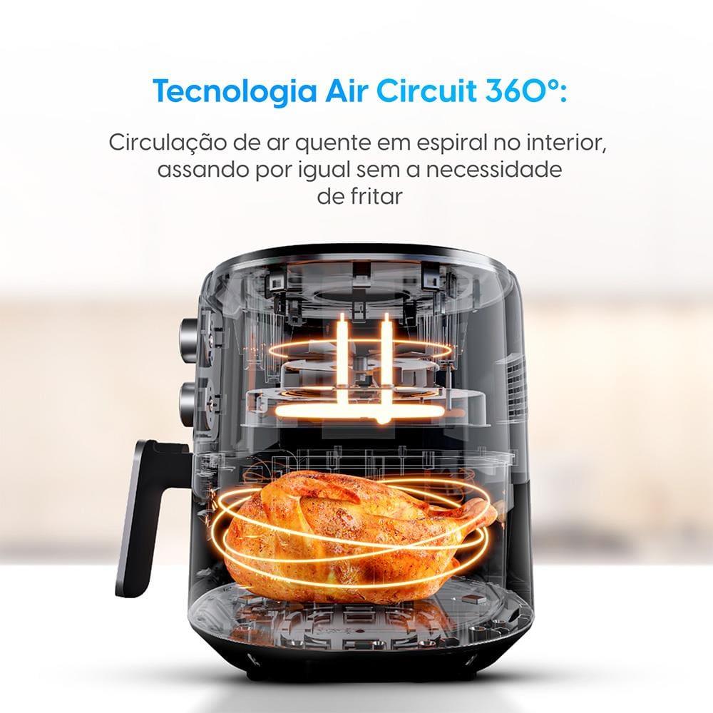 Imagem do produto Fritadeira Elgin Cube Fry 42afg40 4,2 L Preta 220v