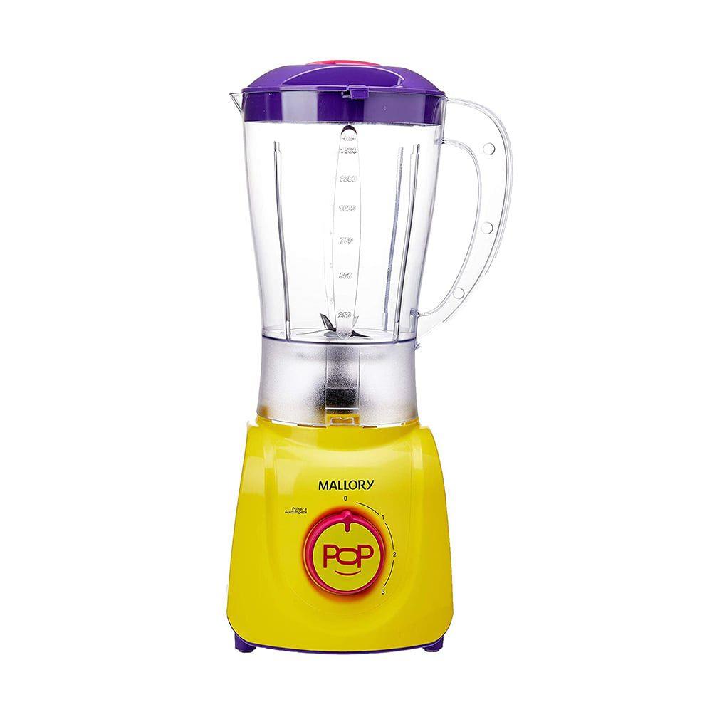Liquidificador Mallory Tornado Pop 1 Amarelo 220v