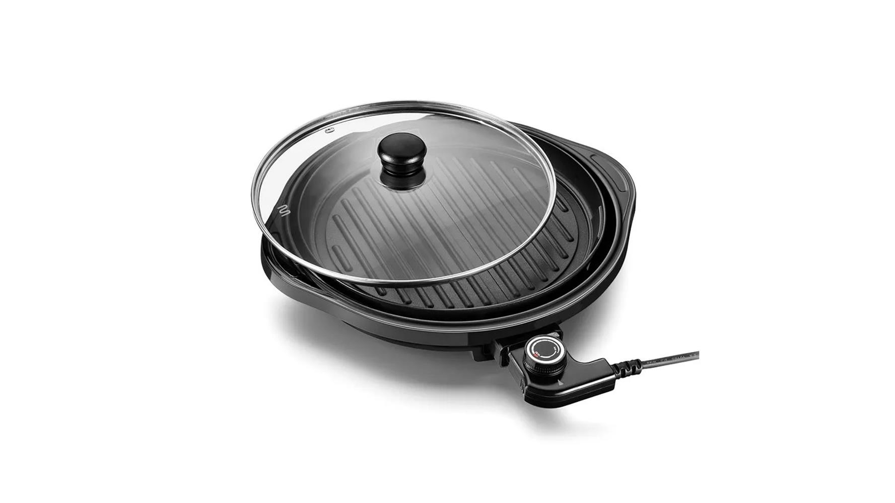 Panela Multilaser Grill Redonda 30cm 220v Ce054
