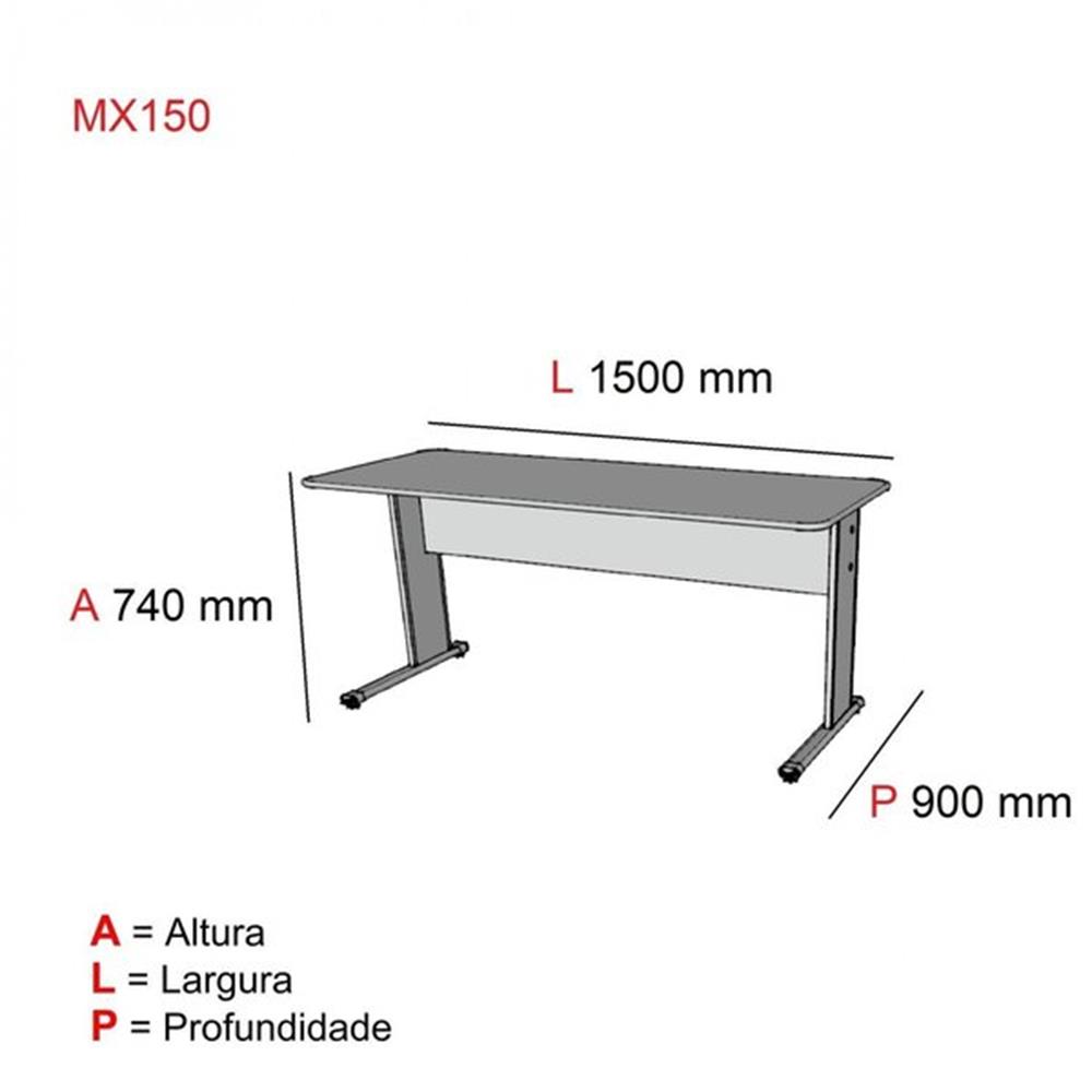 Imagem do produto Biro Pandin Mx 150 Mxg02 Noce/naturalle