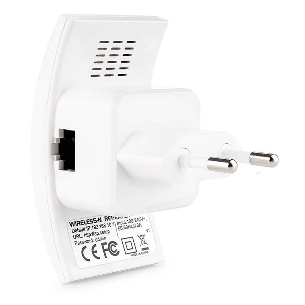 Imagem do produto Roteador Multilaser Mini 300 Mbps C/ WPS - Branco RE055