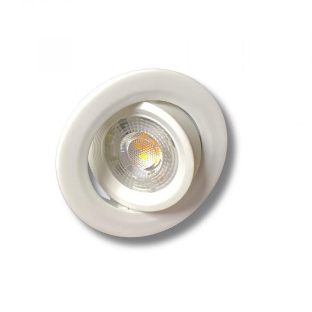 Spot Led Red. 7w Emb.6500k Biv City Lumi