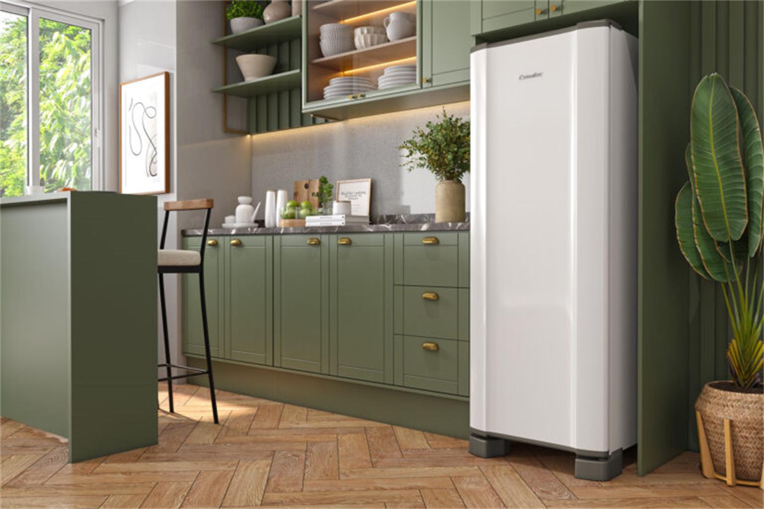 Imagem do produto Refrigerador Esmaltec Roc35 259l Pro 220v Branco