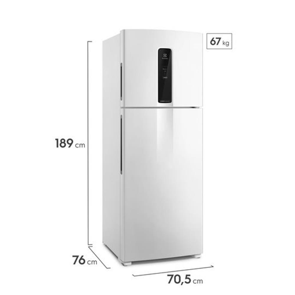 Imagem do produto Refrigerador Electrolux Frost Free It70 Duplex Inverter 480 L Bca Bivolt