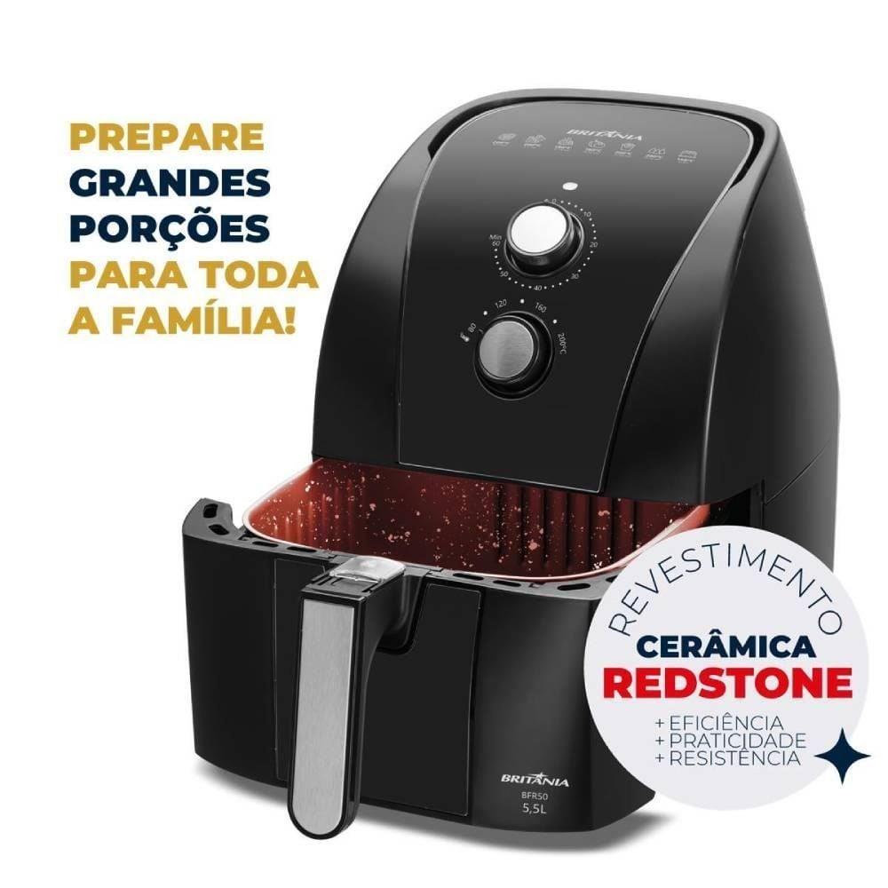 Imagem do produto Fritadeira Britania Air Fryer 5,5L BFR50 220V