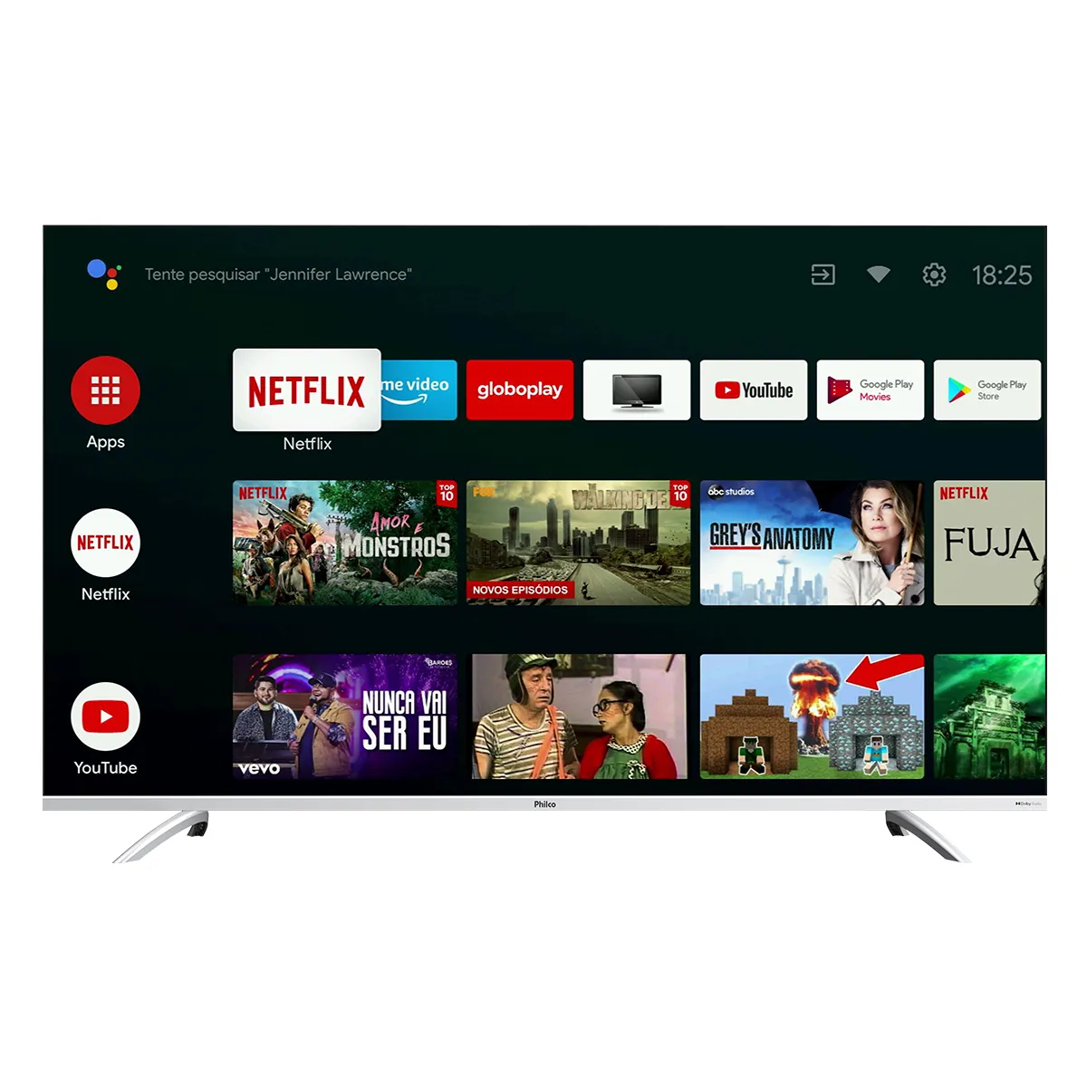 Televisor Philco 58" PTV58GAGSKSBL 4K LED
