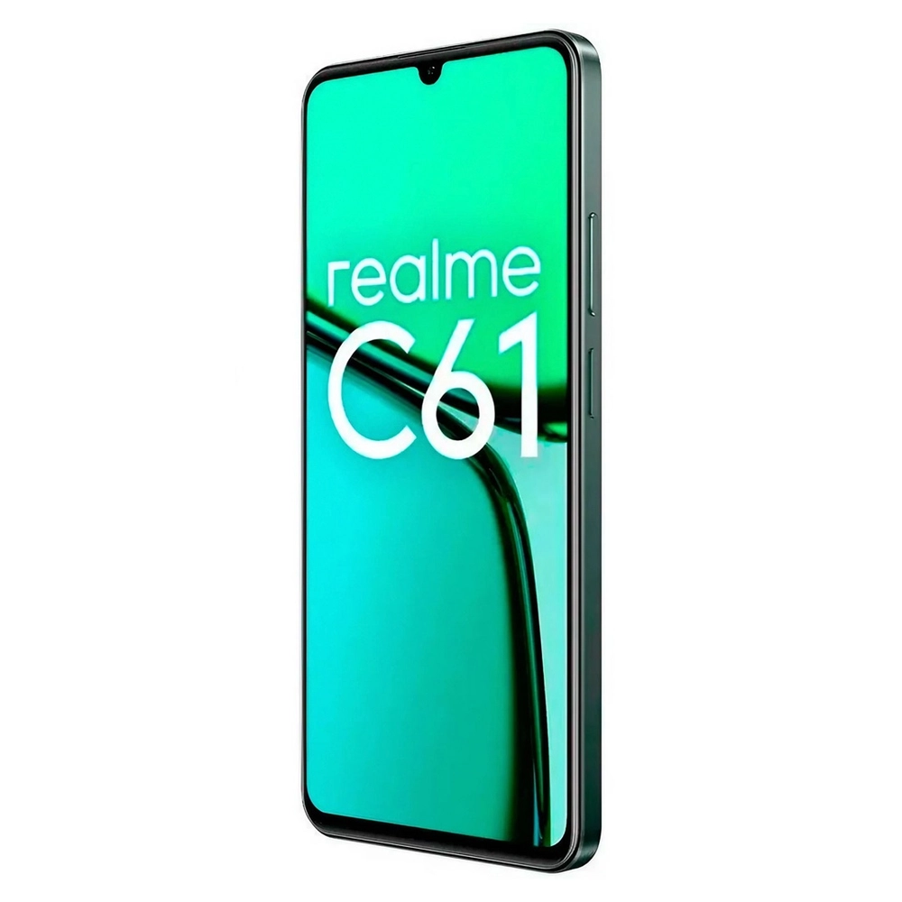 Imagem do produto Celular Realme C61 256GB com 6GB de RAM - Dark Green