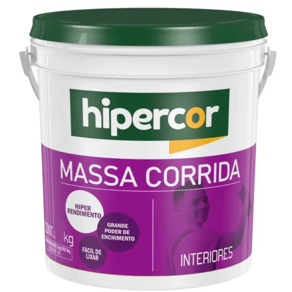 Massa Corrida Hipercor Balde 20kg