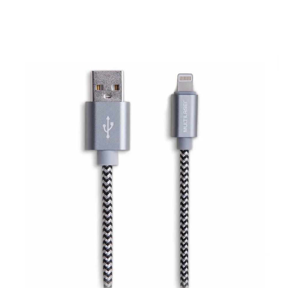 Cabo Multilaser Iphone Wi343 Lighthing Macho e Usb 1,5m