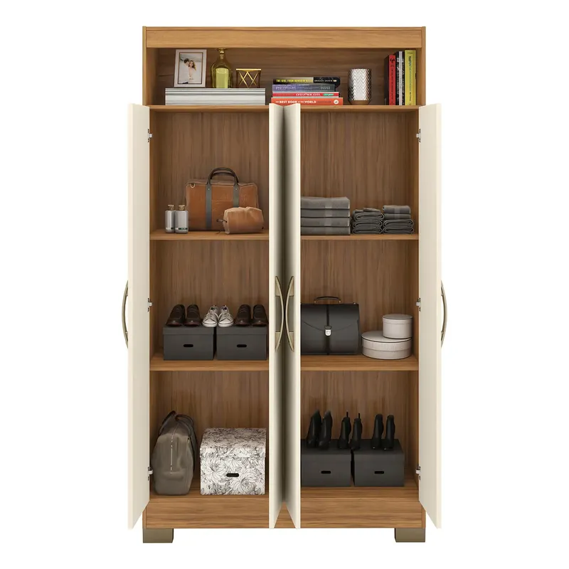 Imagem do produto Armario Notavel Multiuso NT4040 Ref 270 Freijo Trend/Off White TX