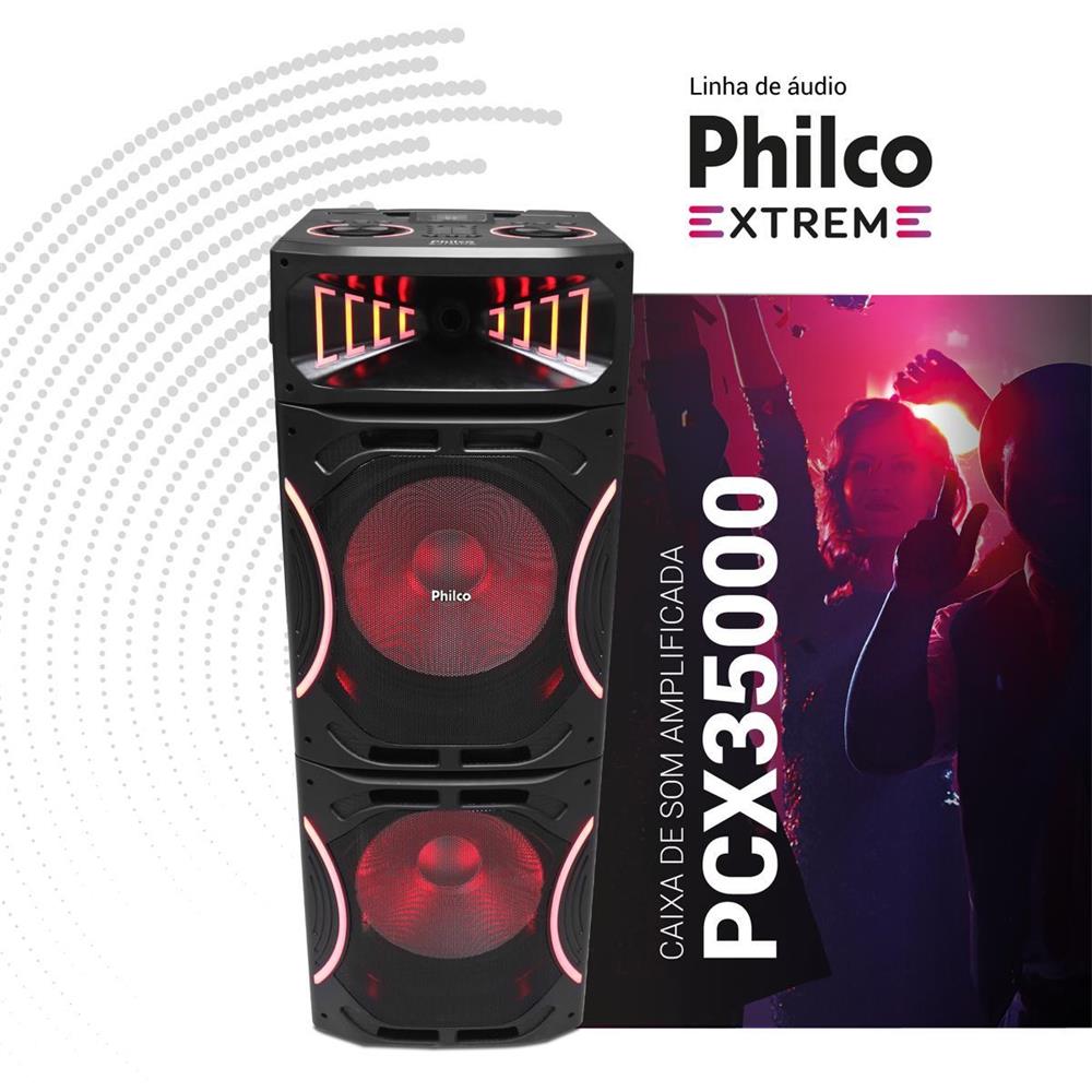 Imagem do produto Caixa de Som Philco PCX35000 3500W Extreme