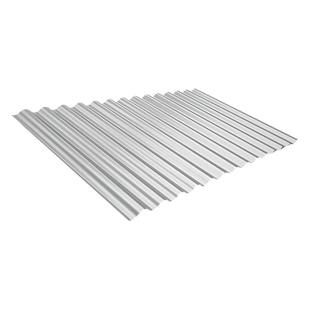 Telha Aco Cearense Ondulada 0,43mm Zincada 8mt