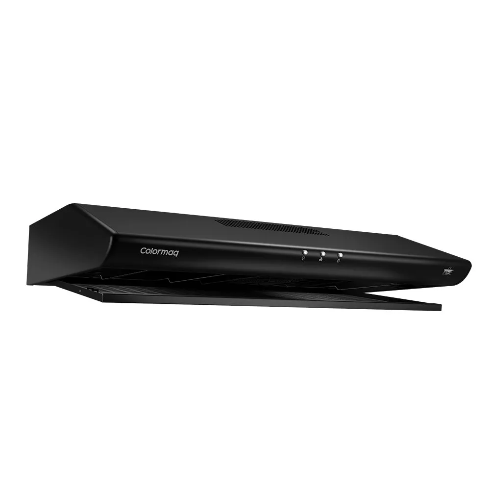Depurador de Ar Colormaq 80 Cook DC80CPFCNAC Preto Fosco Bivolt