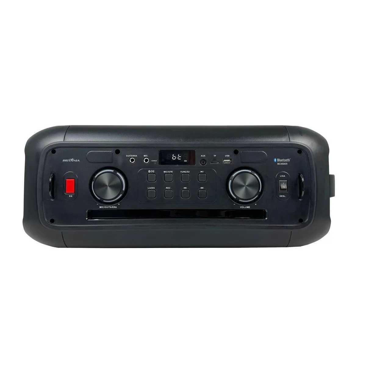 Imagem do produto Caixa de Som Amplificada Britania 650W Flash Lights BCX6801