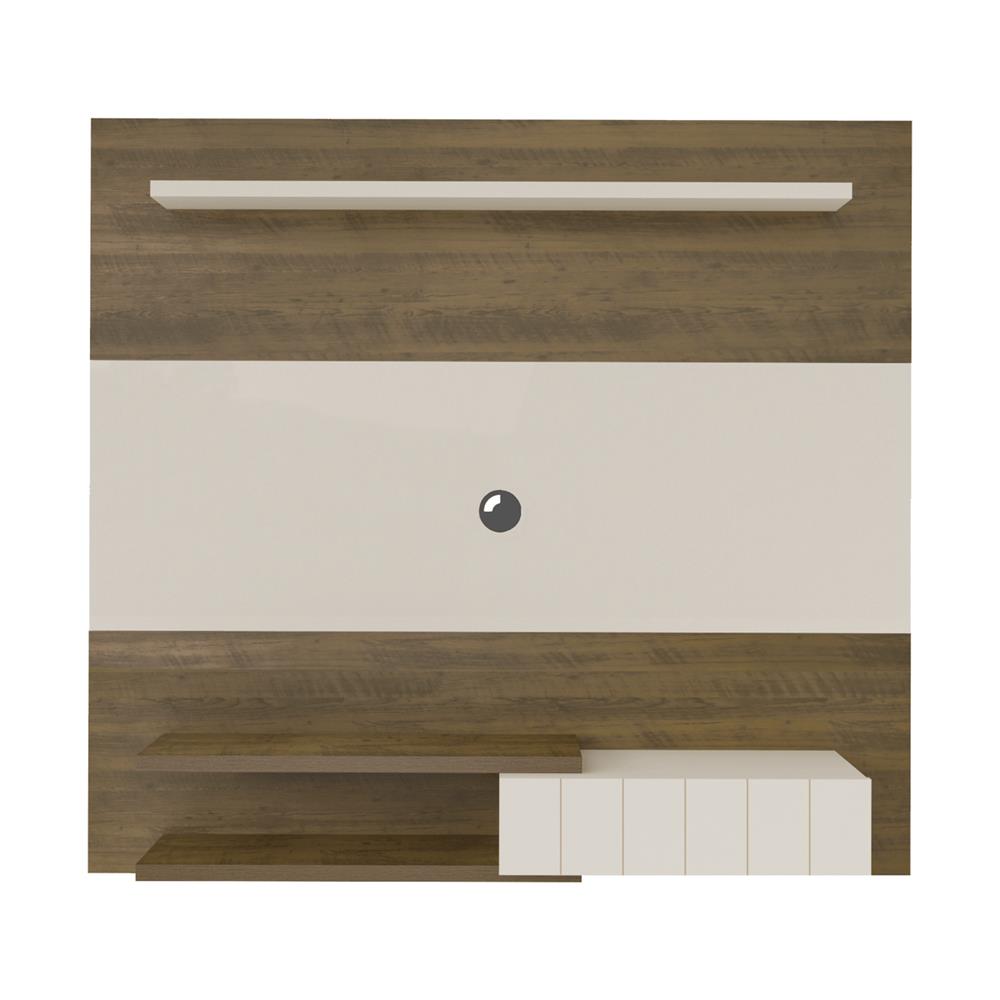 Painel Artely Monza II Cor Pinho C/Off White