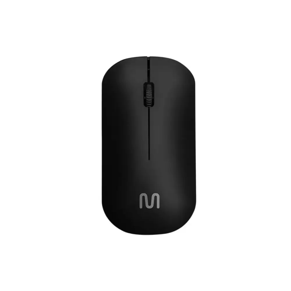 Mouse Multilaser Sem Fio MS100 1200DPI 3 Botões Preto MO307
