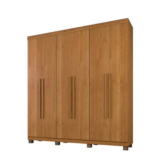 Roupeiro Topazio Jeu 6pt C/espelho Interno Cinan