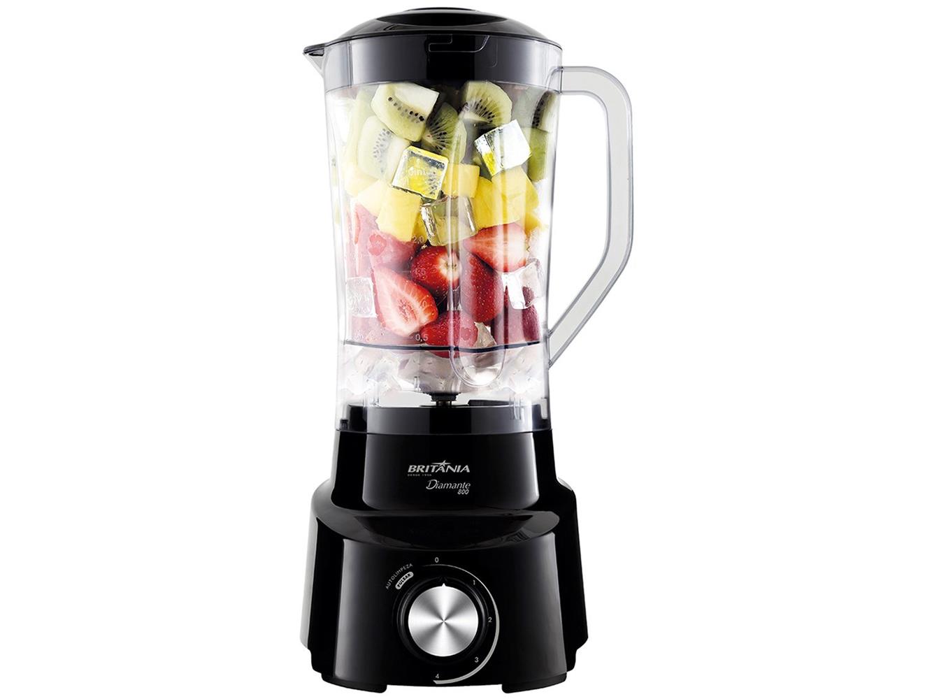 Imagem do produto Liquidificador Britania Diam 800 4-vel Pto 2,6l 220v