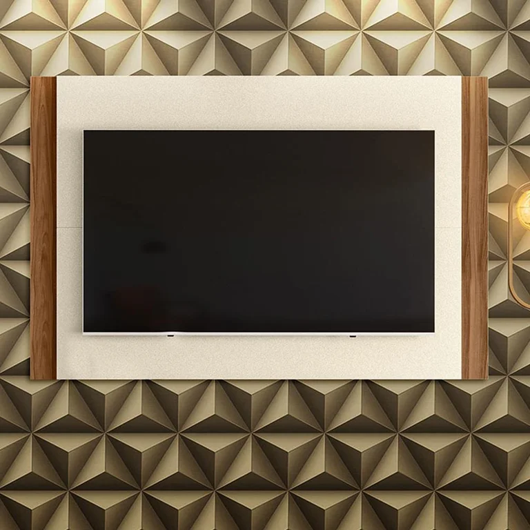 Imagem do produto Painel Mobler Extensivo Fresno Cinam Mel/Perola Metaliz.