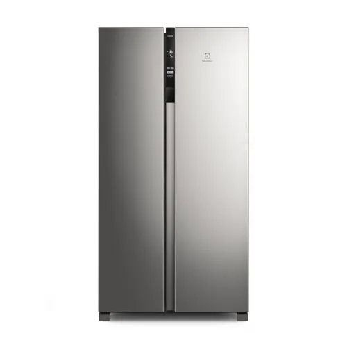Refrigerador Electrolux Frost Free Inv. 435L C/Autosens Side By Side Inox Look IS4S