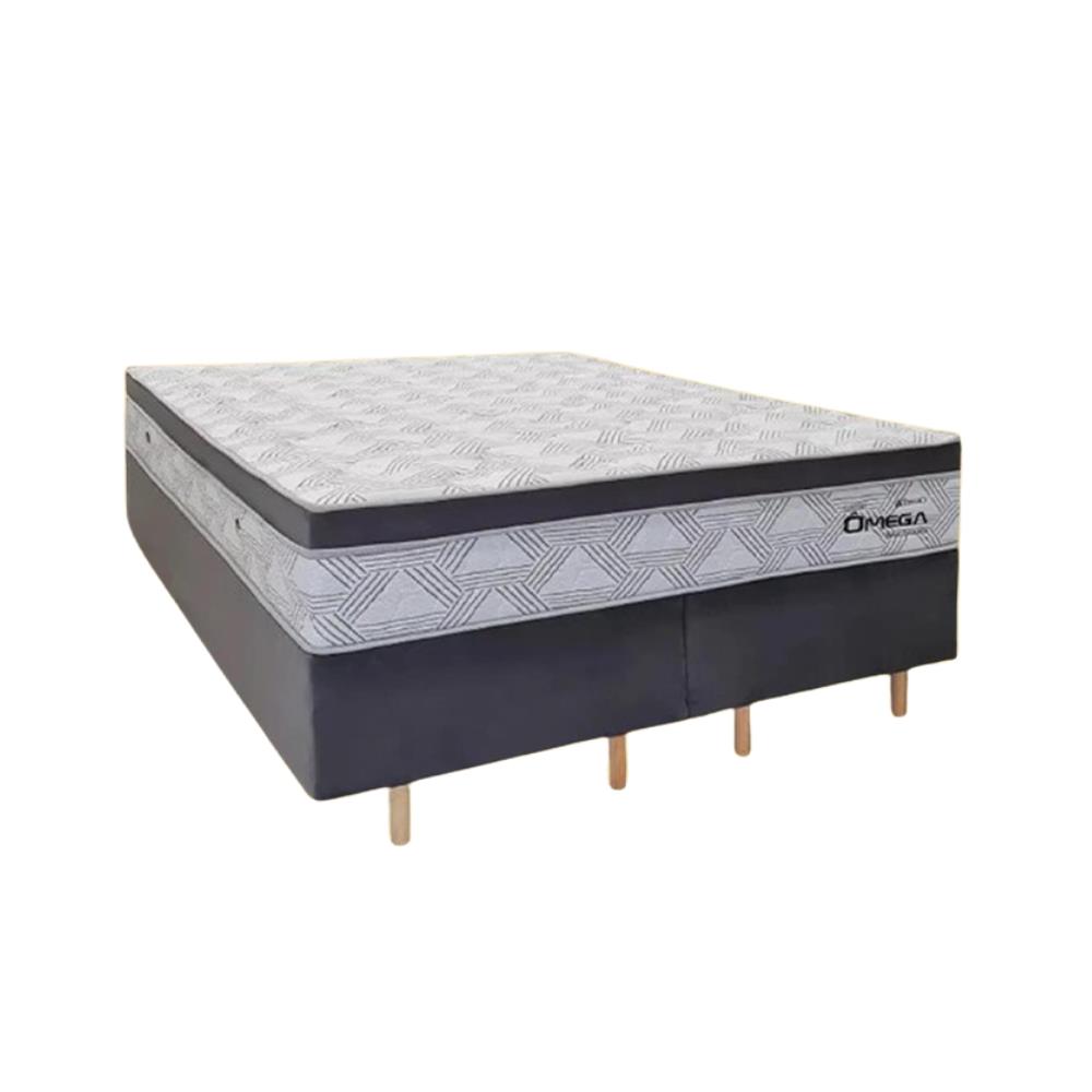 Colchao Topazio Box Conj. Omega 2,00x1,98x0,60 M. Ensacada