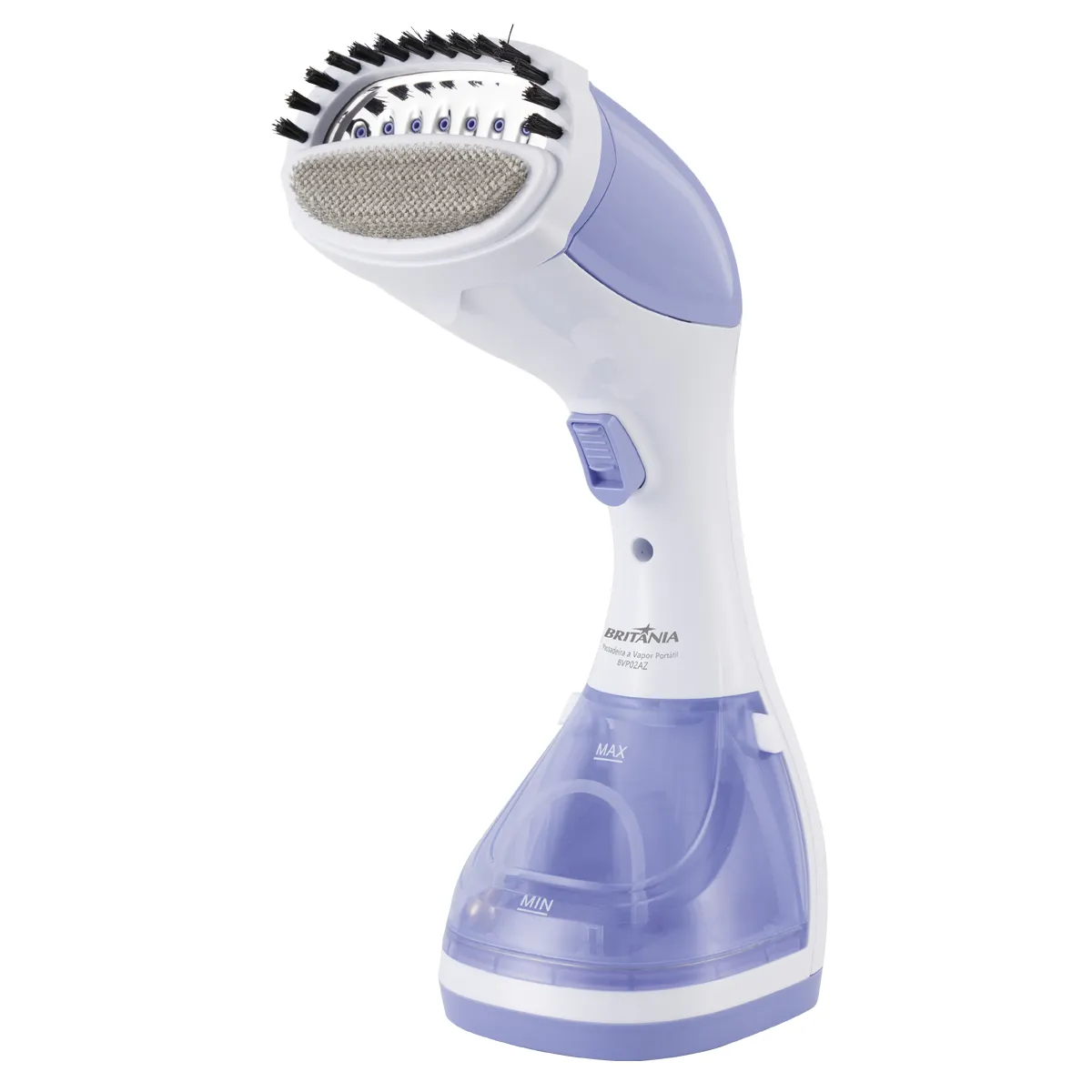 Imagem do produto Passadeira a Vapor Britania Portatil Lilas / Branco BVP02L 220V