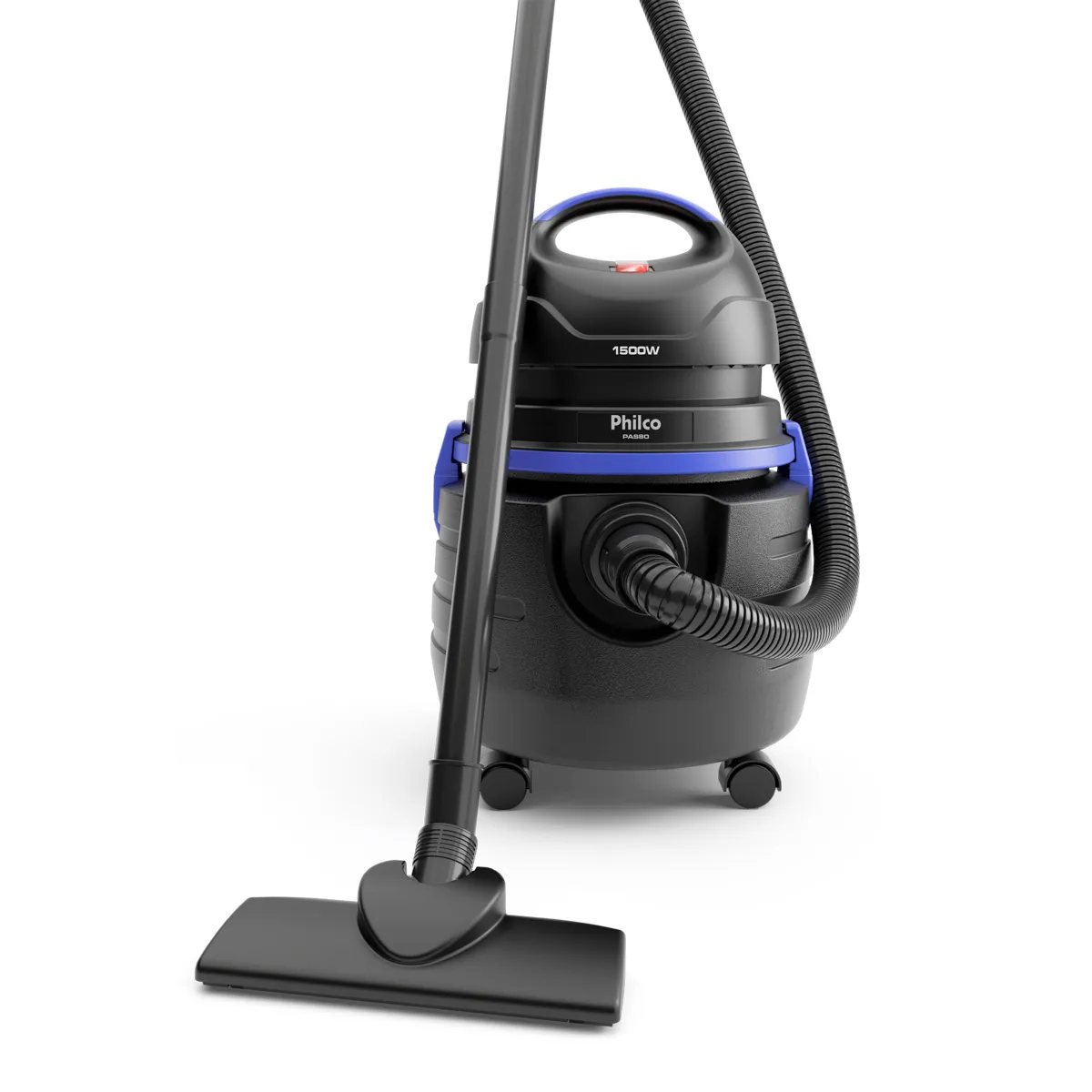 Aspirador de Po Philco Preto/Azul 1500W PAS80 220V