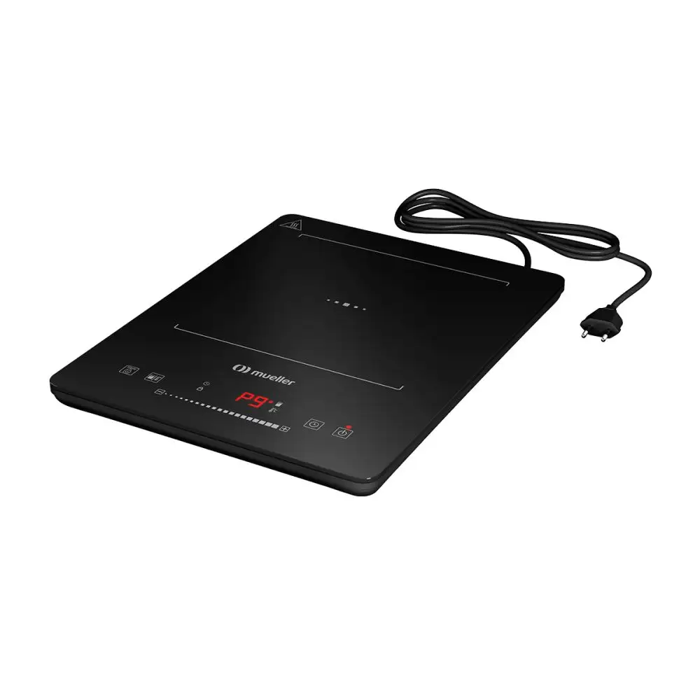 Fogao Mueller Cooktop Indução Preto MCN1BK