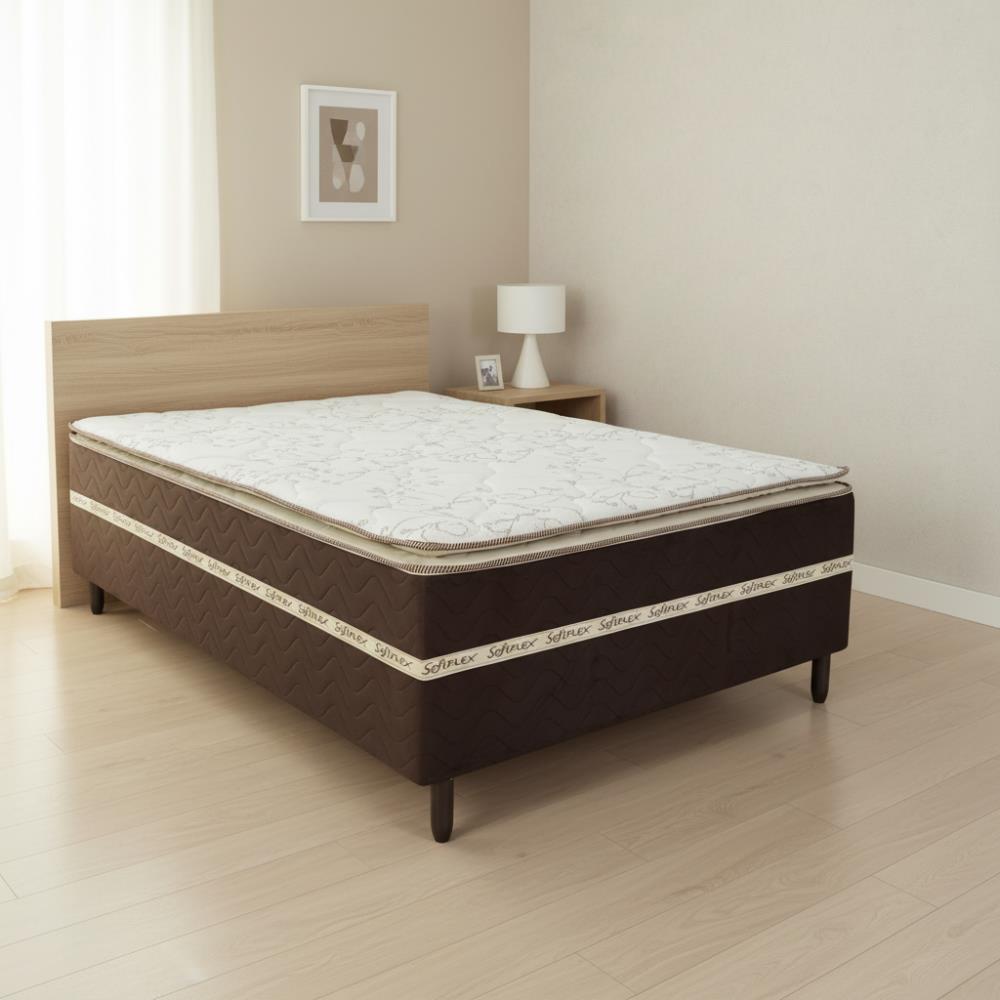Imagem do produto Colchao Maranhao Box Monaco Vip Pillow Box 138x188x58