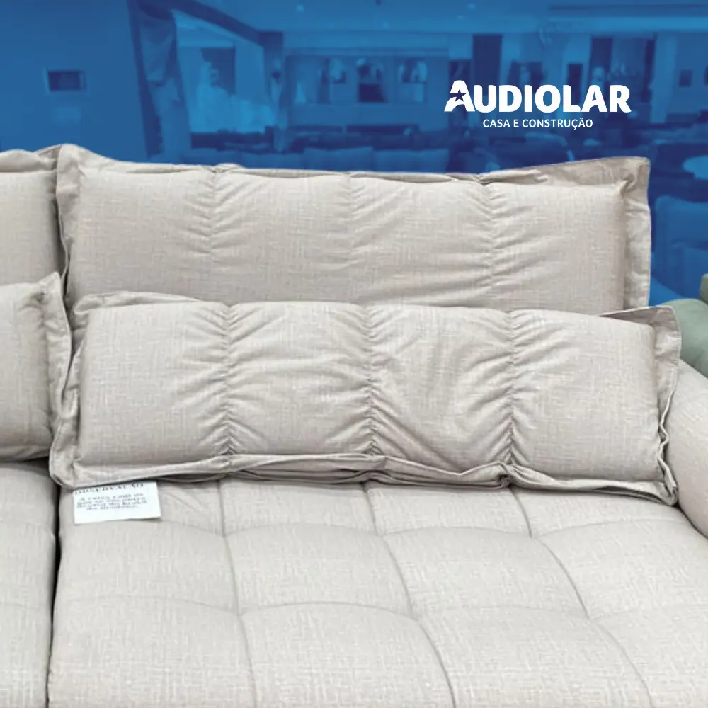 Imagem do produto Sofa Solar Oklahoma 1 Lug C/ Dir + 1 Lug C/Esq 2,56 Tec. 13027
