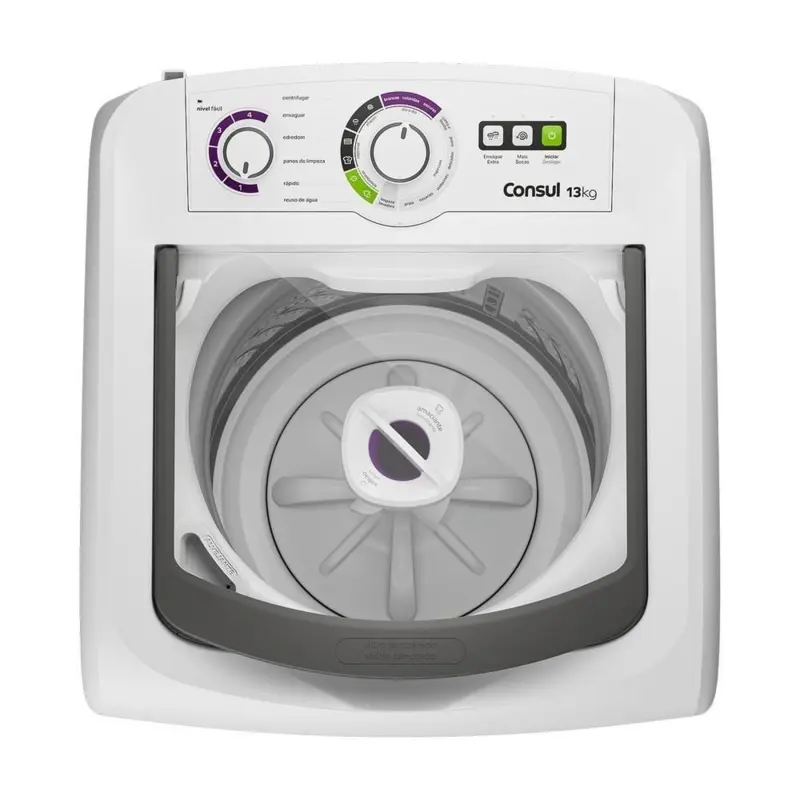 Imagem do produto Lavadora de Roupas Consul CWH13AB 13kg Branca 220V com Dosagem Economica