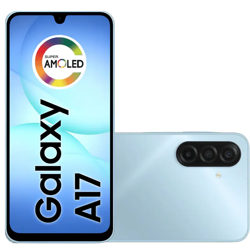 Smartphone Samsung Galaxy A17 4G 256GB 8GB RAM Azul