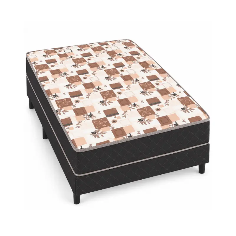 Cama Box Topazio Apolo Casal 138x188cm Molas Bonnel